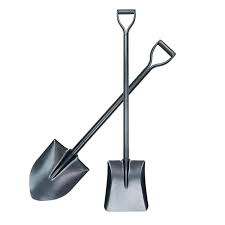 Showel - Small, big, flat, pointed