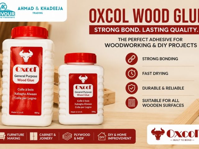 Oxcol Wood Glue: The Strong Adhesive for Woodworking, Furniture Repair & DIY Projects