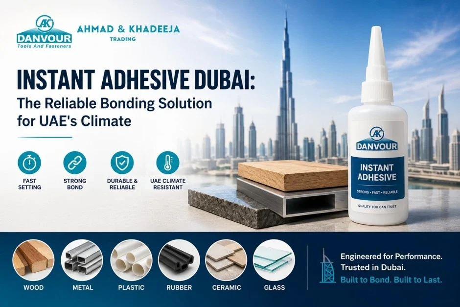 Instant adhesive Dubai for strong and reliable bonding in UAE climate