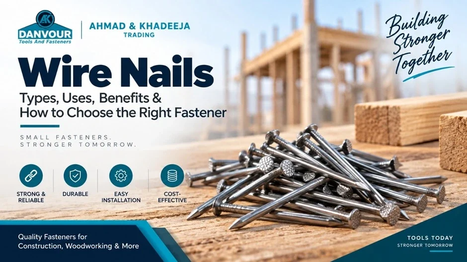 Wire Nails – Types, Uses, Benefits and Applications Wire nails for construction, woodworking, and DIY applications